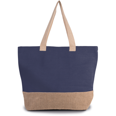 Rustic juco hold-all shopper bag